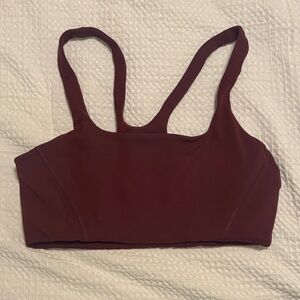 FP Movement by Free People Deep Red Sports Bra